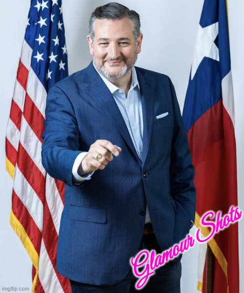 Douche Canoe | Glamour Shots | image tagged in ted cruz | made w/ Imgflip meme maker