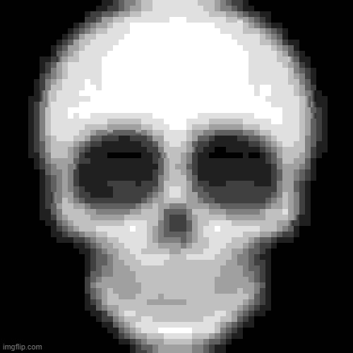 Skull emoji | image tagged in skull emoji | made w/ Imgflip meme maker