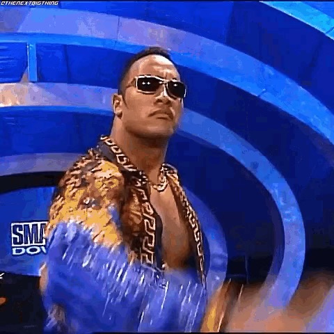 The Rock Stop Blank Meme Template