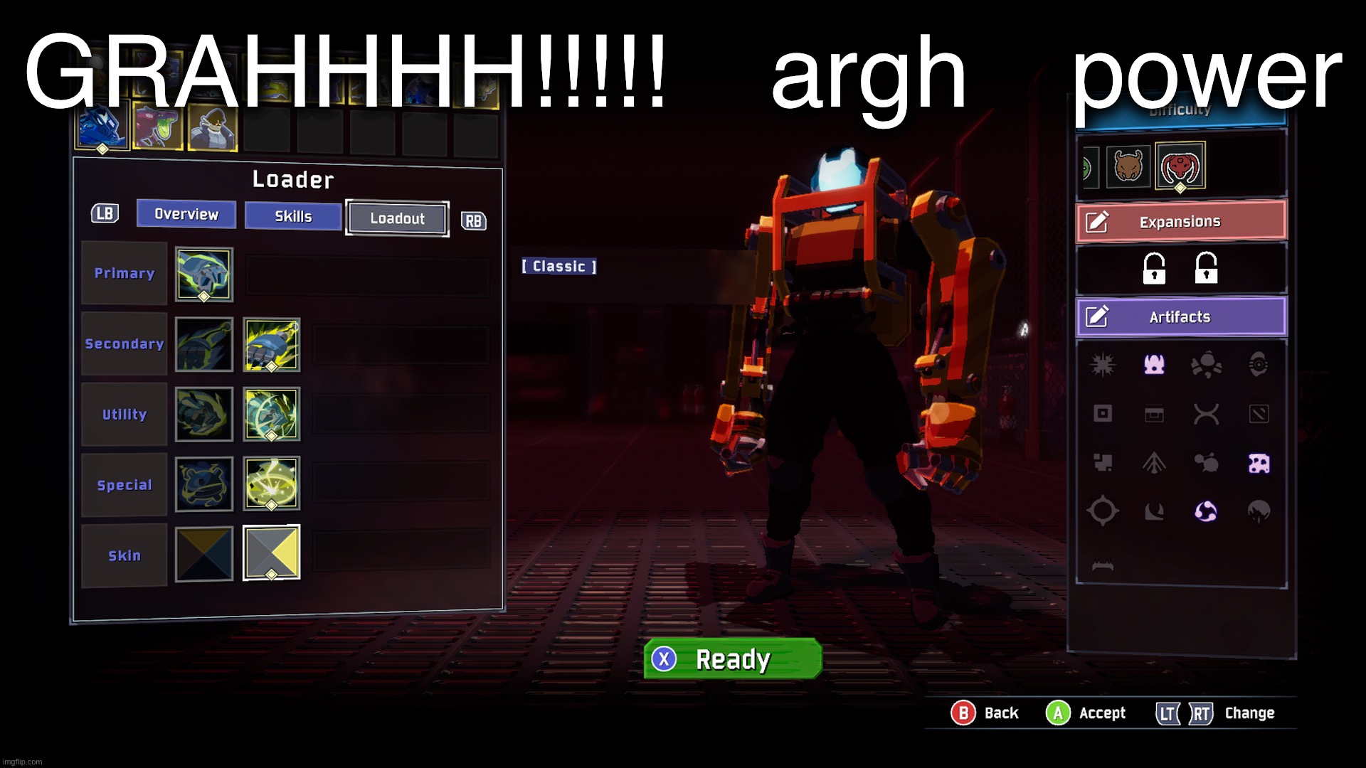 GRAHHHH!!!!! argh power | made w/ Imgflip meme maker