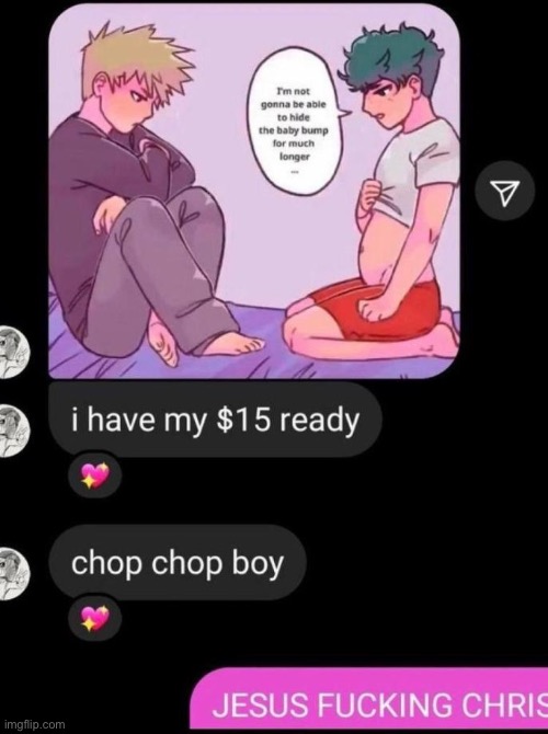 Chop chop boy is wild lmfao | image tagged in memes,funny,gay,mha | made w/ Imgflip meme maker