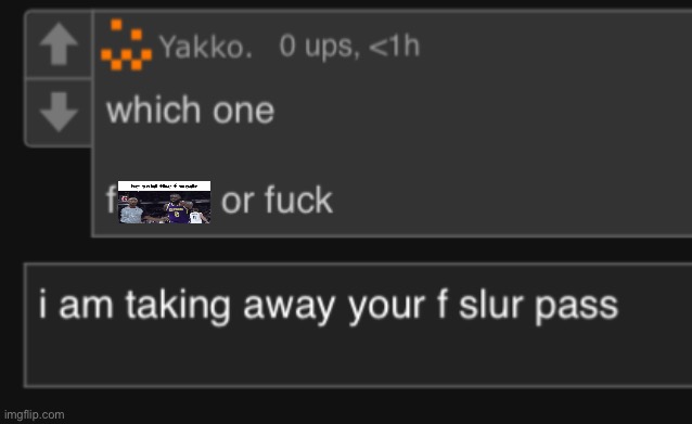 he deleted the comment lmfao | made w/ Imgflip meme maker