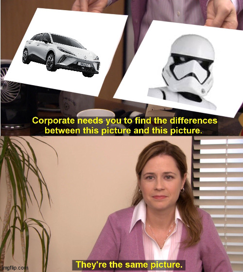 MG4 stormtrooper | image tagged in memes,they're the same picture | made w/ Imgflip meme maker