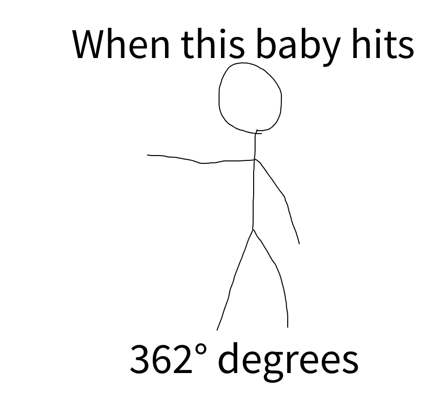 High Quality When this baby hits 362 degrees Blank Meme Template