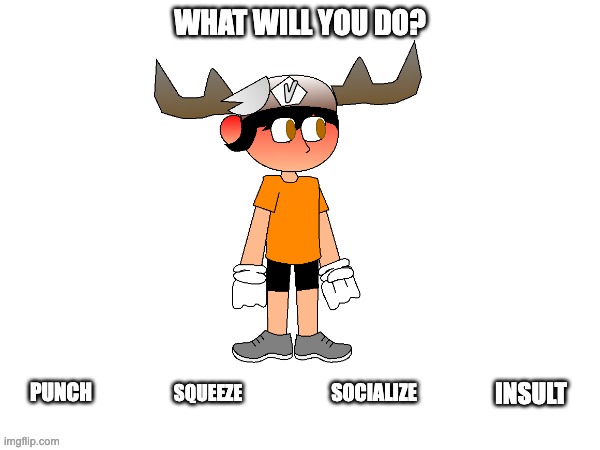 image tagged in blank encounter | made w/ Imgflip meme maker