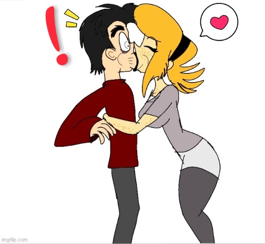 me and Cameron Walden having kiss | image tagged in zoophobia,vivziepop,kissing,romance | made w/ Imgflip meme maker