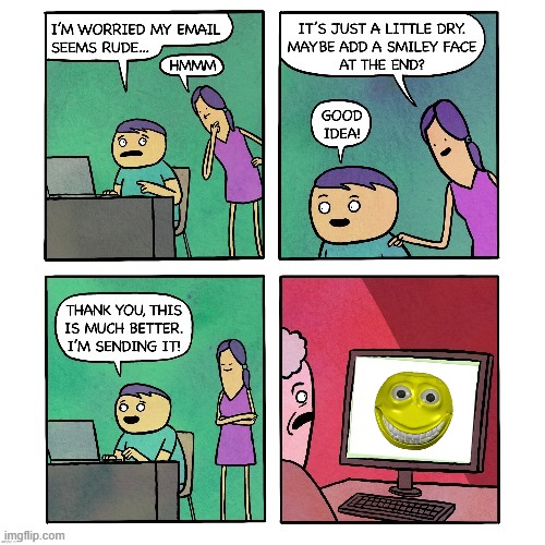 smile | image tagged in add a smiley face | made w/ Imgflip meme maker