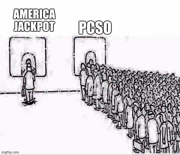 Philippines Lotto | AMERICA JACKPOT PCSO | image tagged in philippines lotto | made w/ Imgflip meme maker