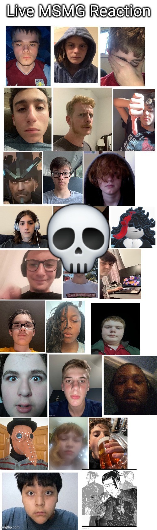 What are these faces | 💀 | made w/ Imgflip meme maker