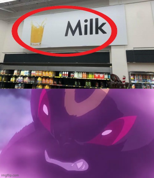 Can someone please destroy that sign? | image tagged in supermarket,sign,milk | made w/ Imgflip meme maker