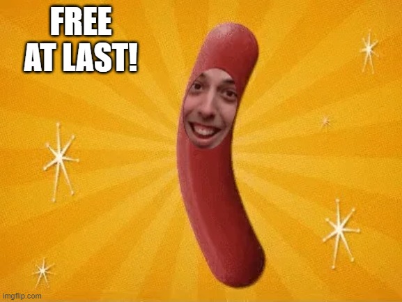 FREE AT LAST! | made w/ Imgflip meme maker