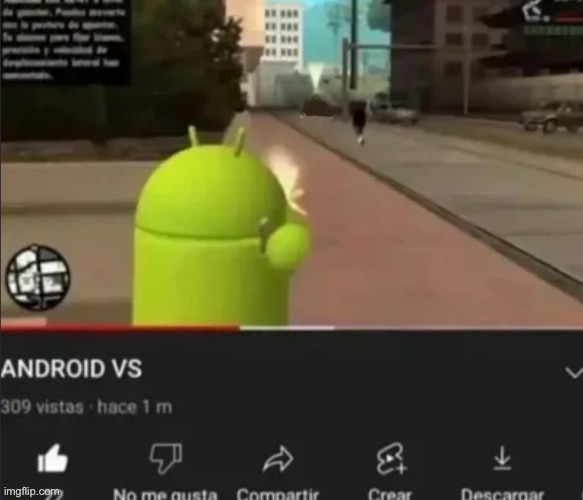 Android vs but better version | image tagged in android vs but better version | made w/ Imgflip meme maker