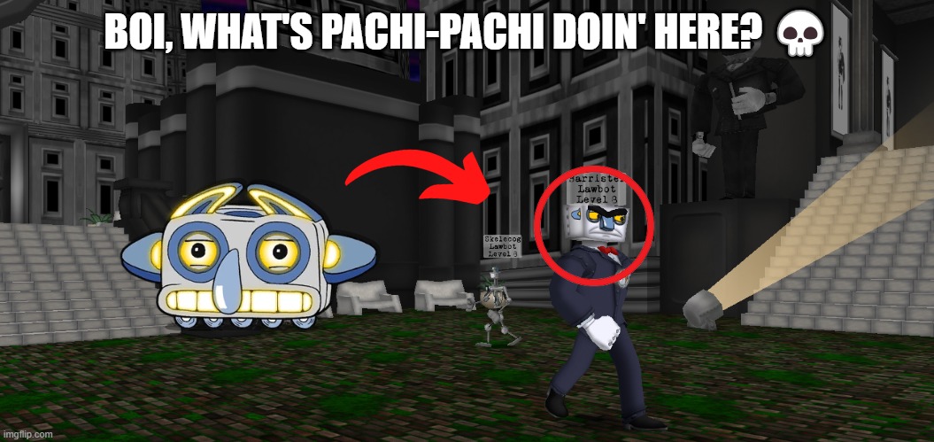 BOI, WHAT'S PACHI-PACHI DOIN' HERE? 💀 | made w/ Imgflip meme maker