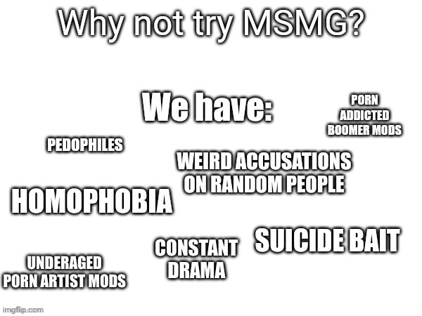 PORN ADDICTED BOOMER MODS; PEDOPHILES | made w/ Imgflip meme maker