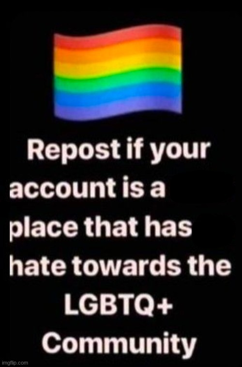 image tagged in repost if it has hate | made w/ Imgflip meme maker