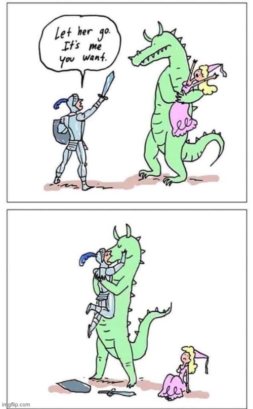 Plot twist: the dragon is gay | made w/ Imgflip meme maker