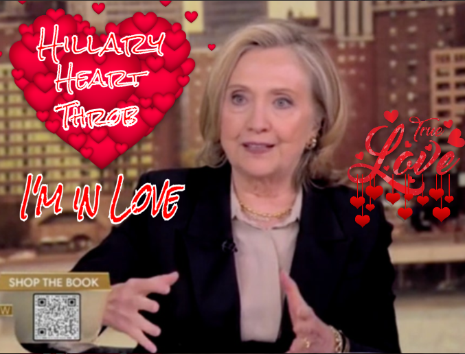 Hillary Heart Throb Blank Meme Template