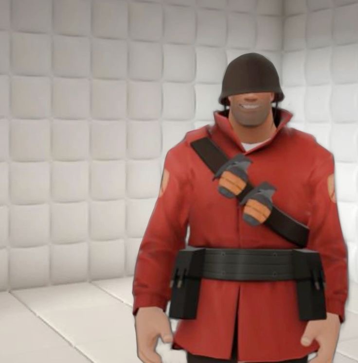 Tf2 soldier insane Blank Meme Template