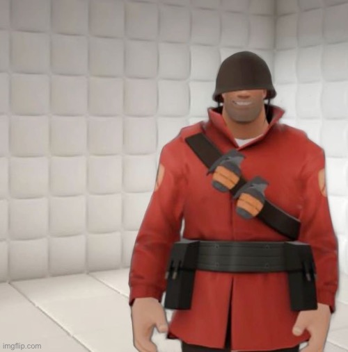 Tf2 soldier insane | image tagged in tf2 soldier insane | made w/ Imgflip meme maker