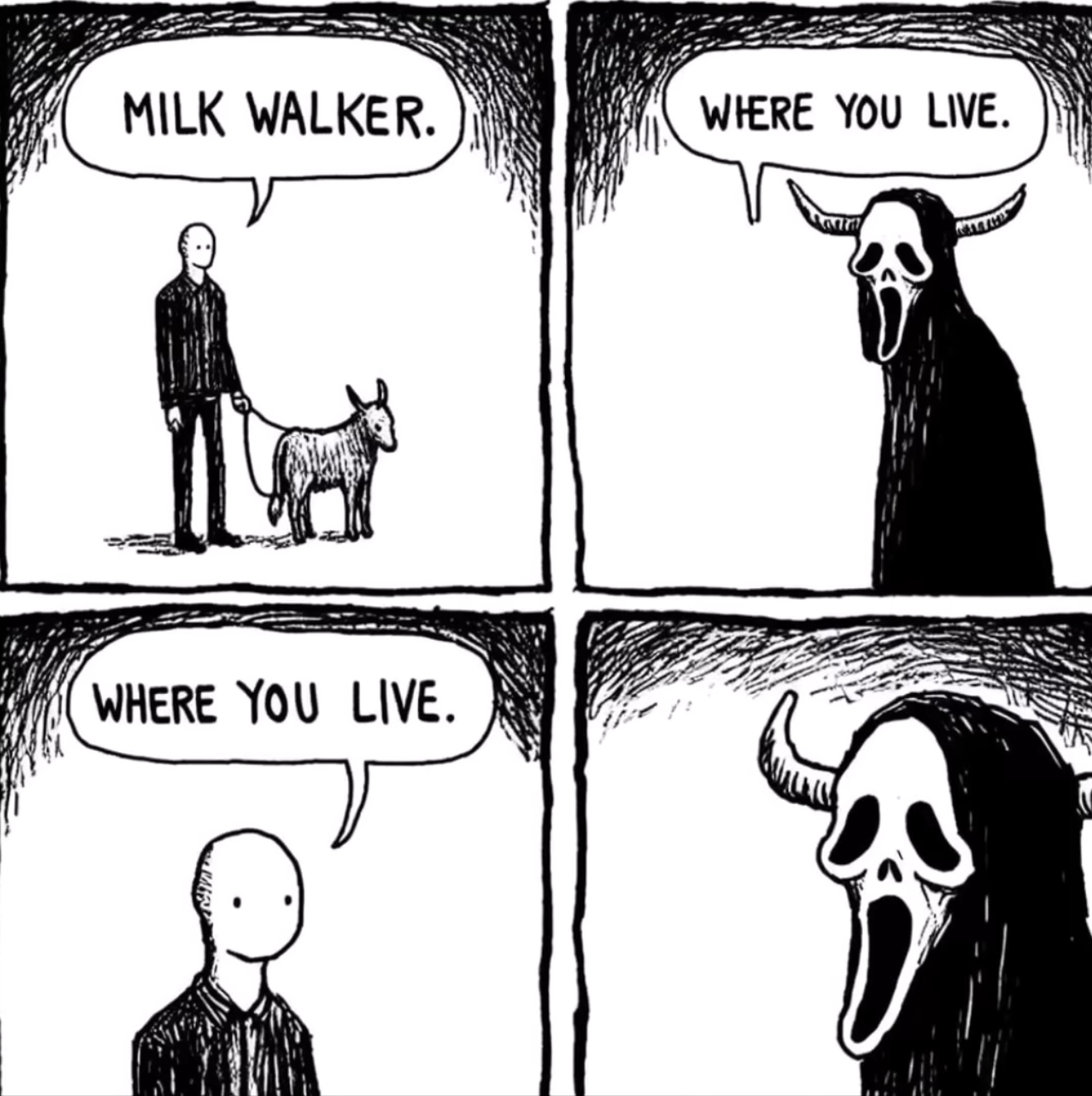 Where you live comic Blank Meme Template