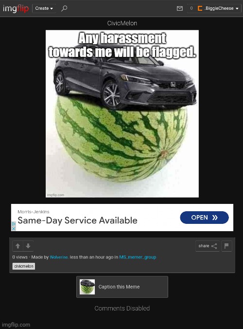 Pussy | image tagged in m | made w/ Imgflip meme maker