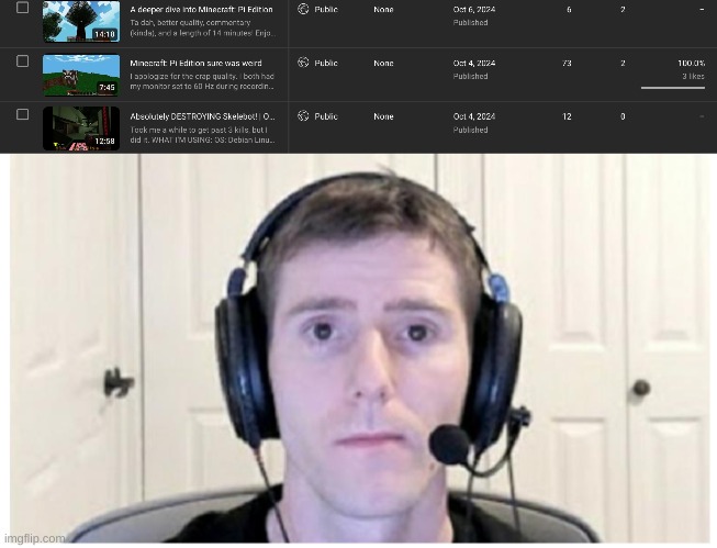 damn | image tagged in sad linus | made w/ Imgflip meme maker