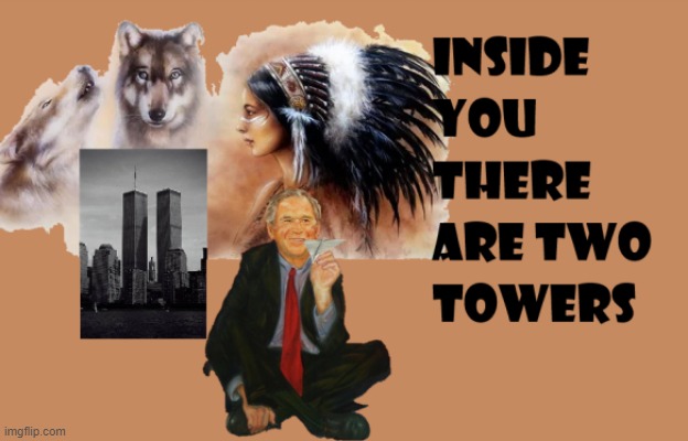 image tagged in inside you there are two wolves | made w/ Imgflip meme maker