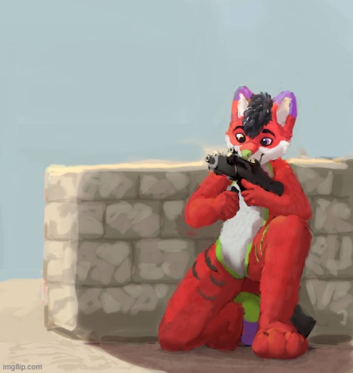 Don't ask Majira what he did in 2028 - 2048(Art credit: ShatteredEasel on DA) | image tagged in pro-fandom,furry,war,furry and normie memes,pew,why are you reading the tags | made w/ Imgflip meme maker
