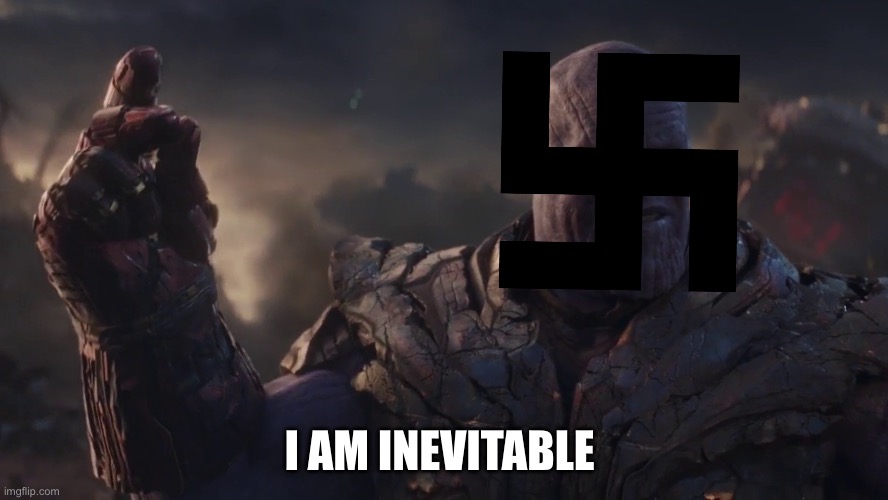 Thanos | I AM INEVITABLE | image tagged in thanos | made w/ Imgflip meme maker