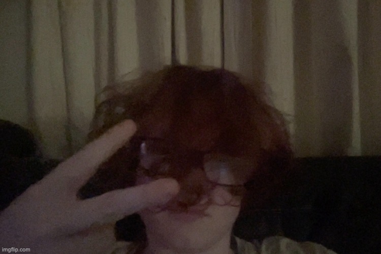 shit lighting + glasses lmao | made w/ Imgflip meme maker