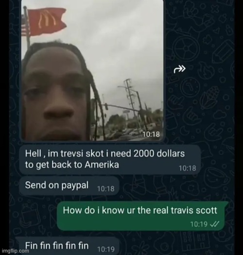 image tagged in travis scott | made w/ Imgflip meme maker