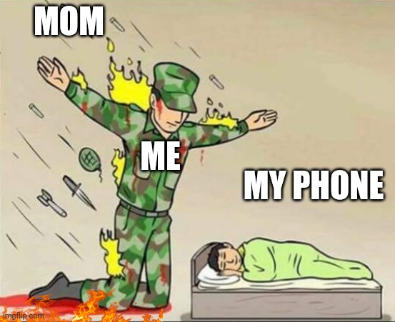 So relatable (⁠ ⁠╹⁠▽⁠╹⁠ ⁠) | MOM; ME; MY PHONE | image tagged in funny memes,relatable,lol | made w/ Imgflip meme maker