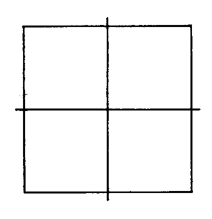 4 corners template Blank Meme Template