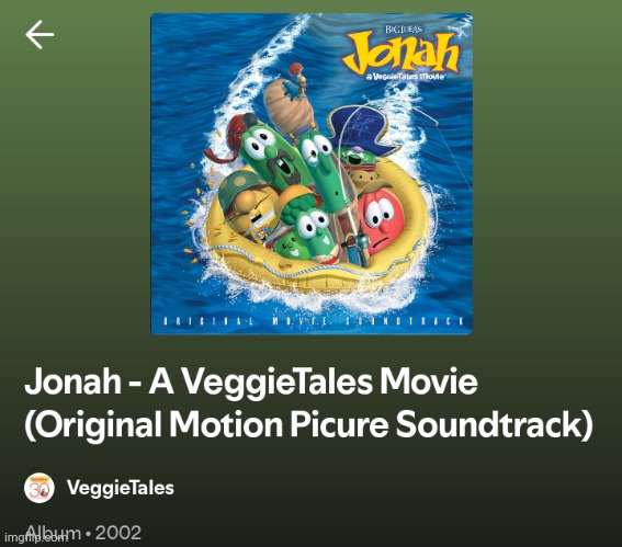 This is why you should pay your test audiences well | image tagged in veggietales,typo,cursed,spotify | made w/ Imgflip meme maker