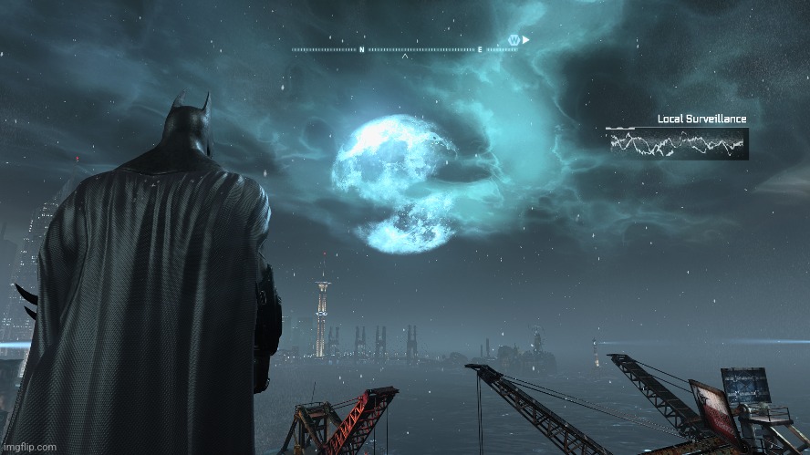 I don't think the moon should be that big,,, | made w/ Imgflip meme maker