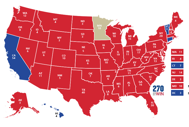 election map Blank Meme Template