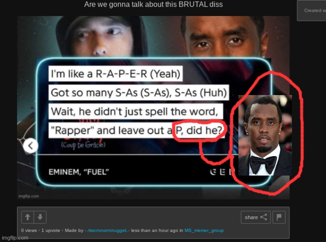 p did he | made w/ Imgflip meme maker