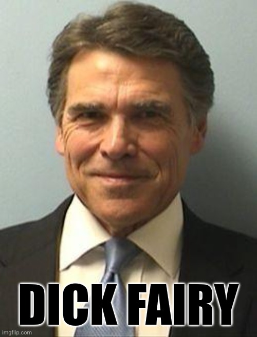 Rick Perry Mugshot | DICK FAIRY | image tagged in rick perry mugshot | made w/ Imgflip meme maker