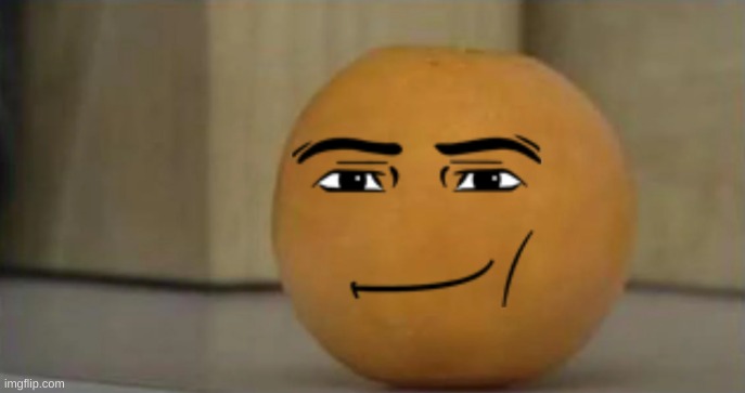 Hey Nugget! | image tagged in annoying orange faceless template | made w/ Imgflip meme maker