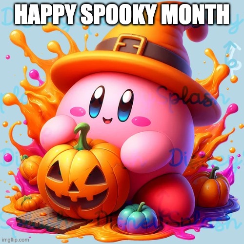 spooky month | HAPPY SPOOKY MONTH | image tagged in spooky month | made w/ Imgflip meme maker