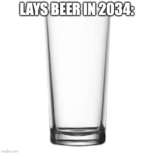 LAYS BEER IN 2034: | made w/ Imgflip meme maker