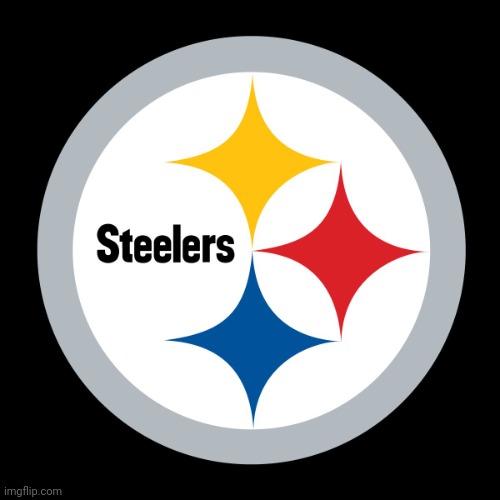 Idgaf about football but I live in Pittsburgh | image tagged in steelers logo | made w/ Imgflip meme maker