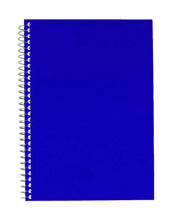 notebook - blue Blank Meme Template