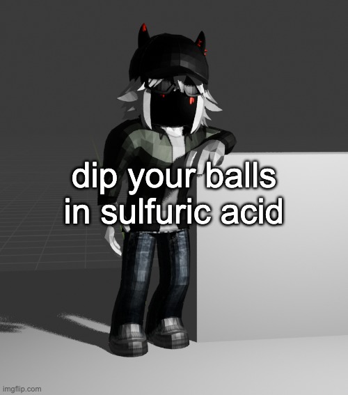 template | dip your balls in sulfuric acid | image tagged in template | made w/ Imgflip meme maker