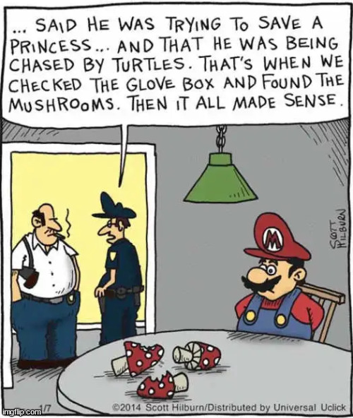 It all makes sense now | image tagged in gaming,super mario,making sense | made w/ Imgflip meme maker