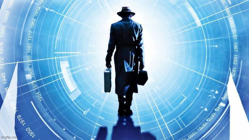 TIME TRAVELER | image tagged in time traveler | made w/ Imgflip meme maker