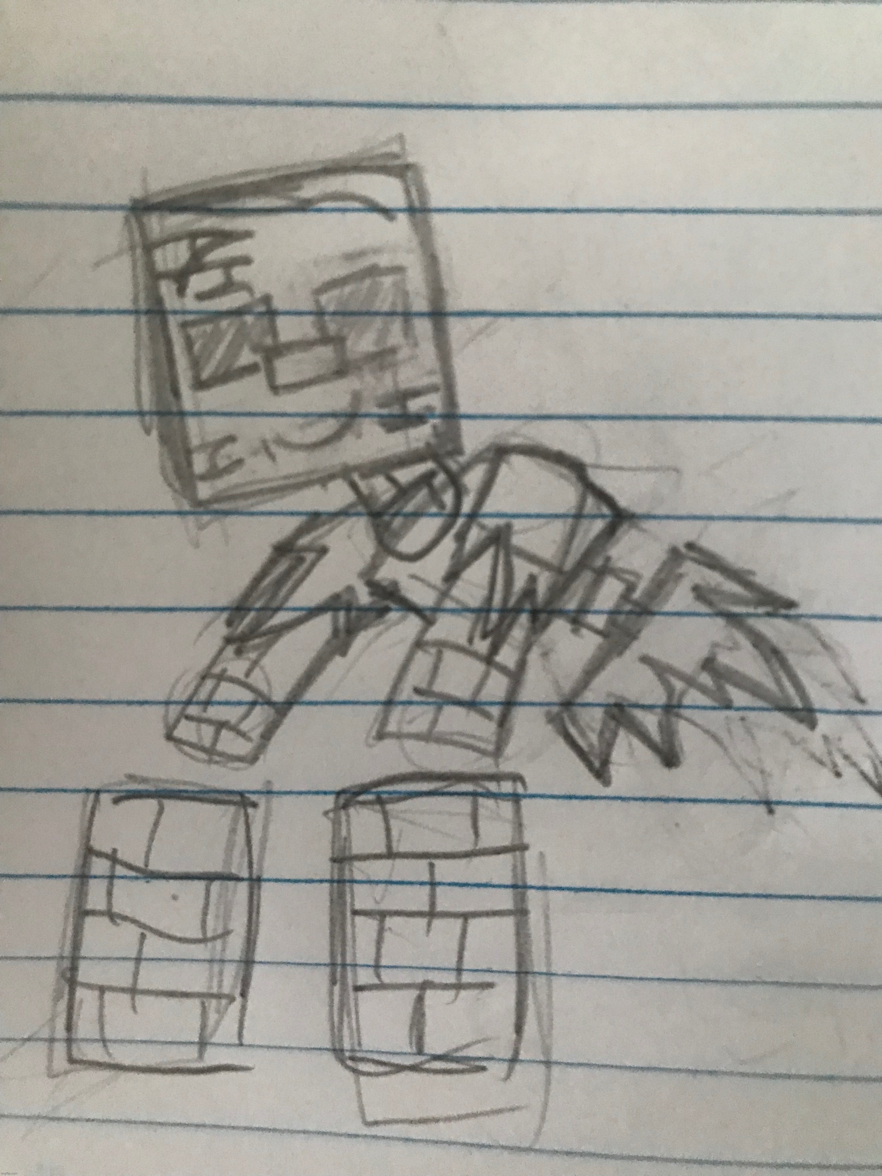 A terrifying version of Bricky | made w/ Imgflip meme maker