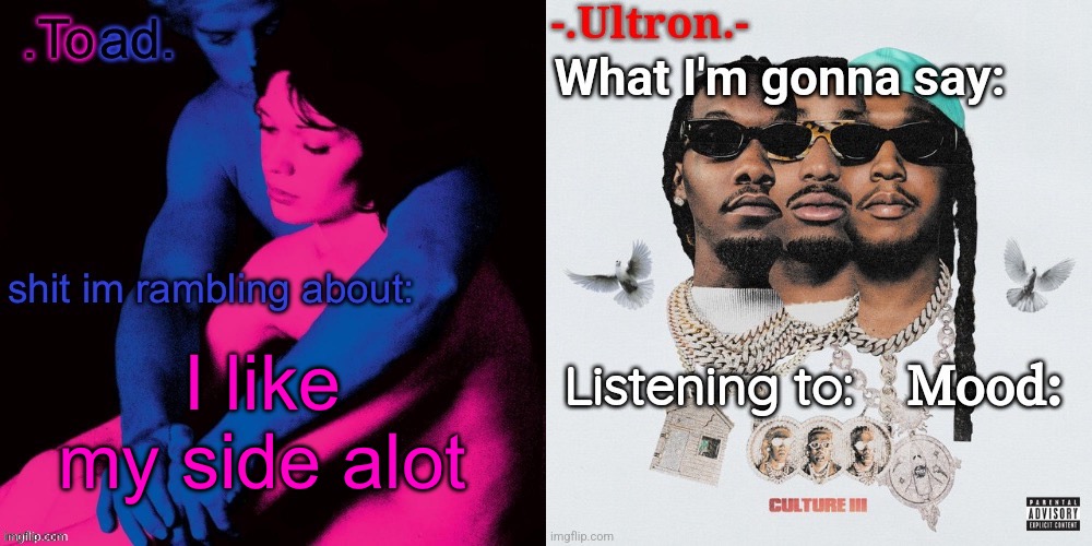 it’s so tuff | I like my side alot | made w/ Imgflip meme maker