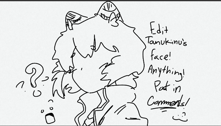 edit tanukinu's face template Blank Meme Template