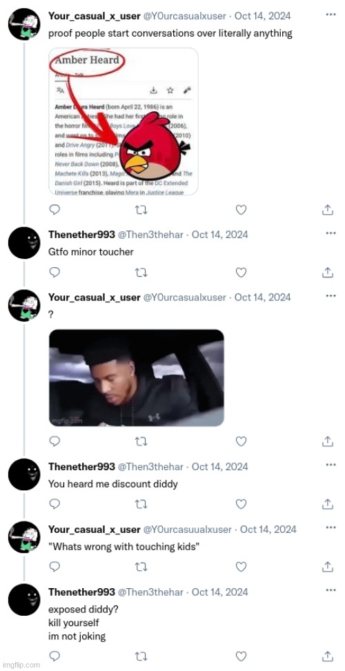 first comment decides what I'm finna say | made w/ Imgflip meme maker
